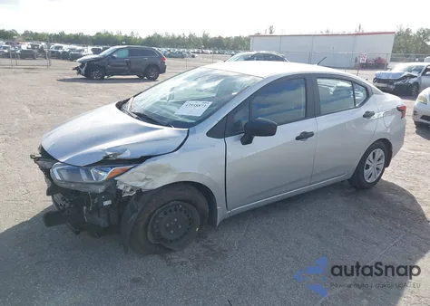 2021 Nissan Versa S Xtronic Cvt from USA, damaged, VIN 3N1CN8DV9ML923656